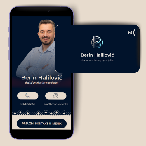 NFC vizit kartice i prezentacija
